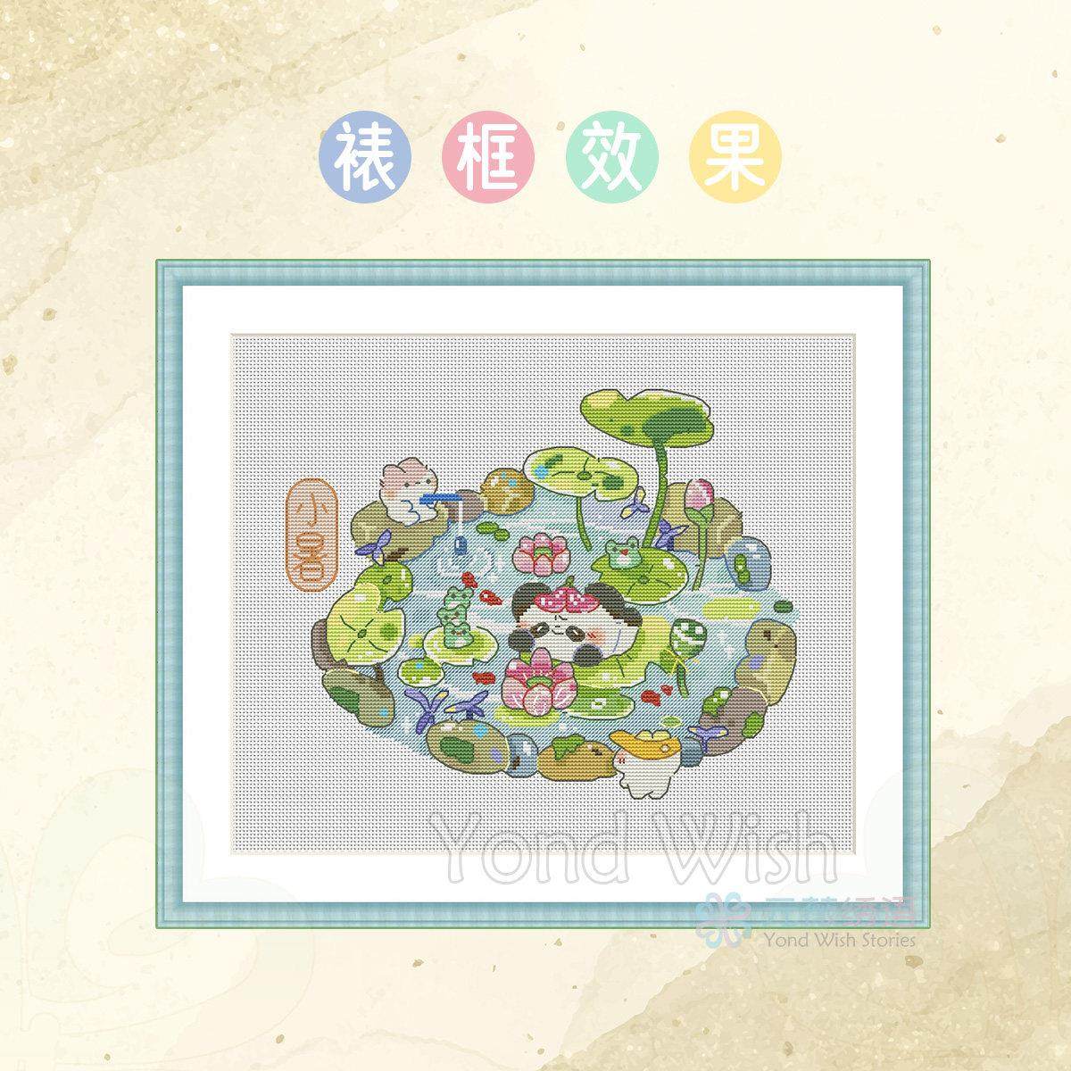 团购尾款 勾边图《小暑》备注团号，根据团号发货 十字绣,淘宝优惠券,粉丝福利购,淘宝优惠卷