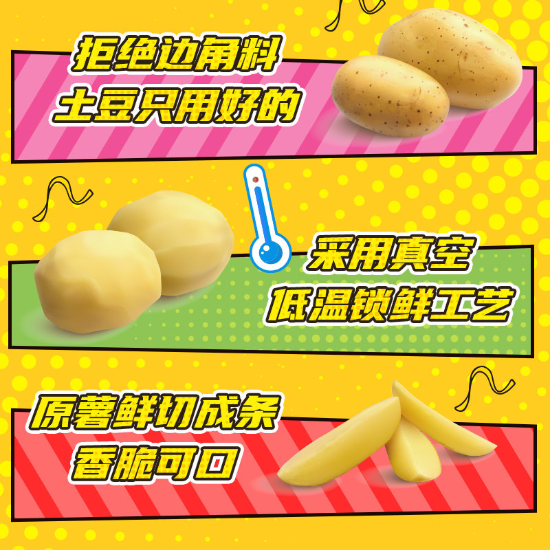 TALA'S蜡笔小新鲜切薯条90g原味蜂蜜黄油味零食食玩礼盒赠卡片,淘宝优惠券,粉丝福利购,淘宝优惠卷