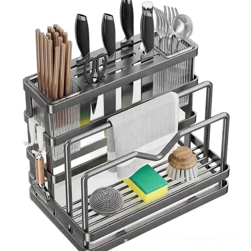 Kitchen knife stand chopstick cage storage stand for household multi-function