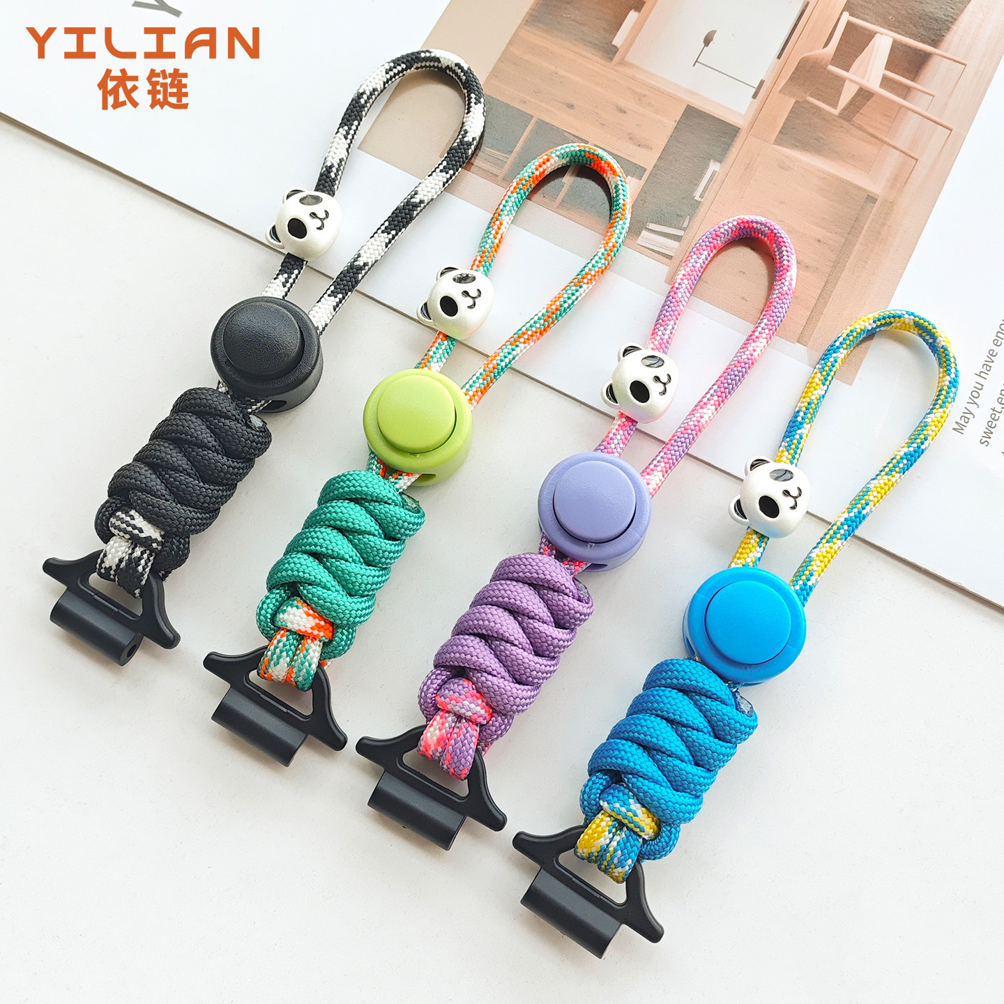 Little Genius Children's Watch Dopamine Lanyard Ring Buckle