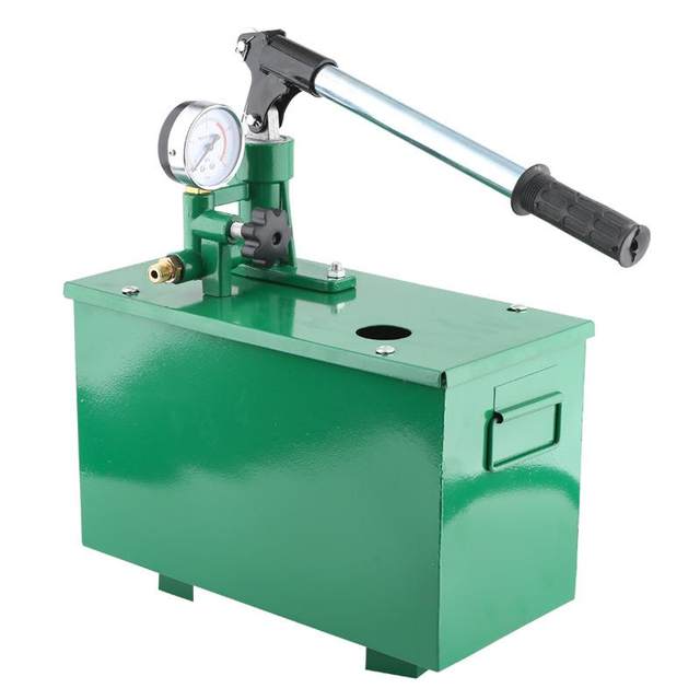 Manual pressure test pump Pressure machine Pressure pump Household PPR water pipe boost pressure test pump Floor heating leak detector Pressure tester