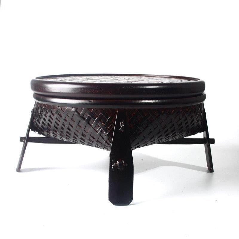 中式竹编茶具收纳筐茶具漆茶盒功夫茶道储存篮子食盒复古手工茶箱,淘宝优惠券,粉丝福利购,淘宝优惠卷