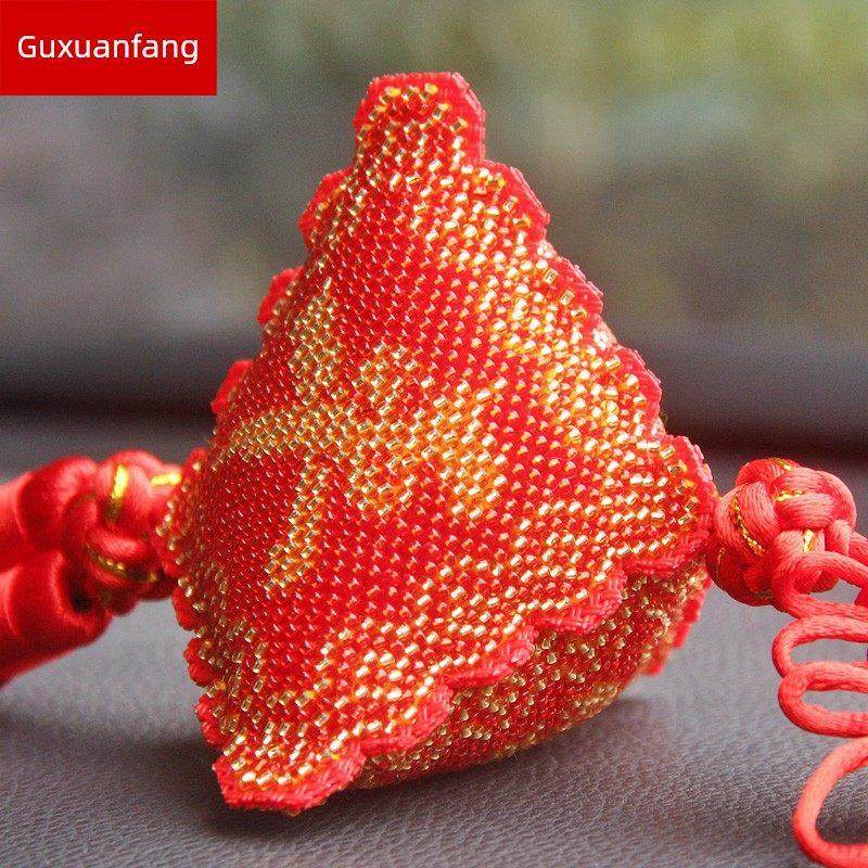 新款平安福满珠子纯手工十字绣成品汽车挂件全珠绣平安符车内挂饰,淘宝优惠券,粉丝福利购,淘宝优惠卷