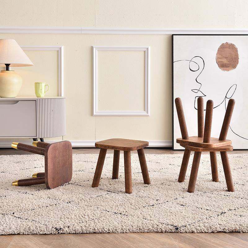 拉车套罩小凳子家用实木小圆凳茶几小板凳居家用小木凳橡木矮凳换,淘宝优惠券,粉丝福利购,淘宝优惠卷