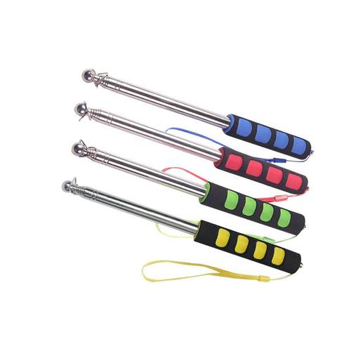 导游旗杆 不锈钢伸缩导游旗杆户外旗杆 户外伸缩手持旗杆教棍教鞭 - 图3