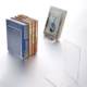 Book baffle book partition book shelf book classification baffle Acrylic simple book book rests L-shaped desktop gap baffle