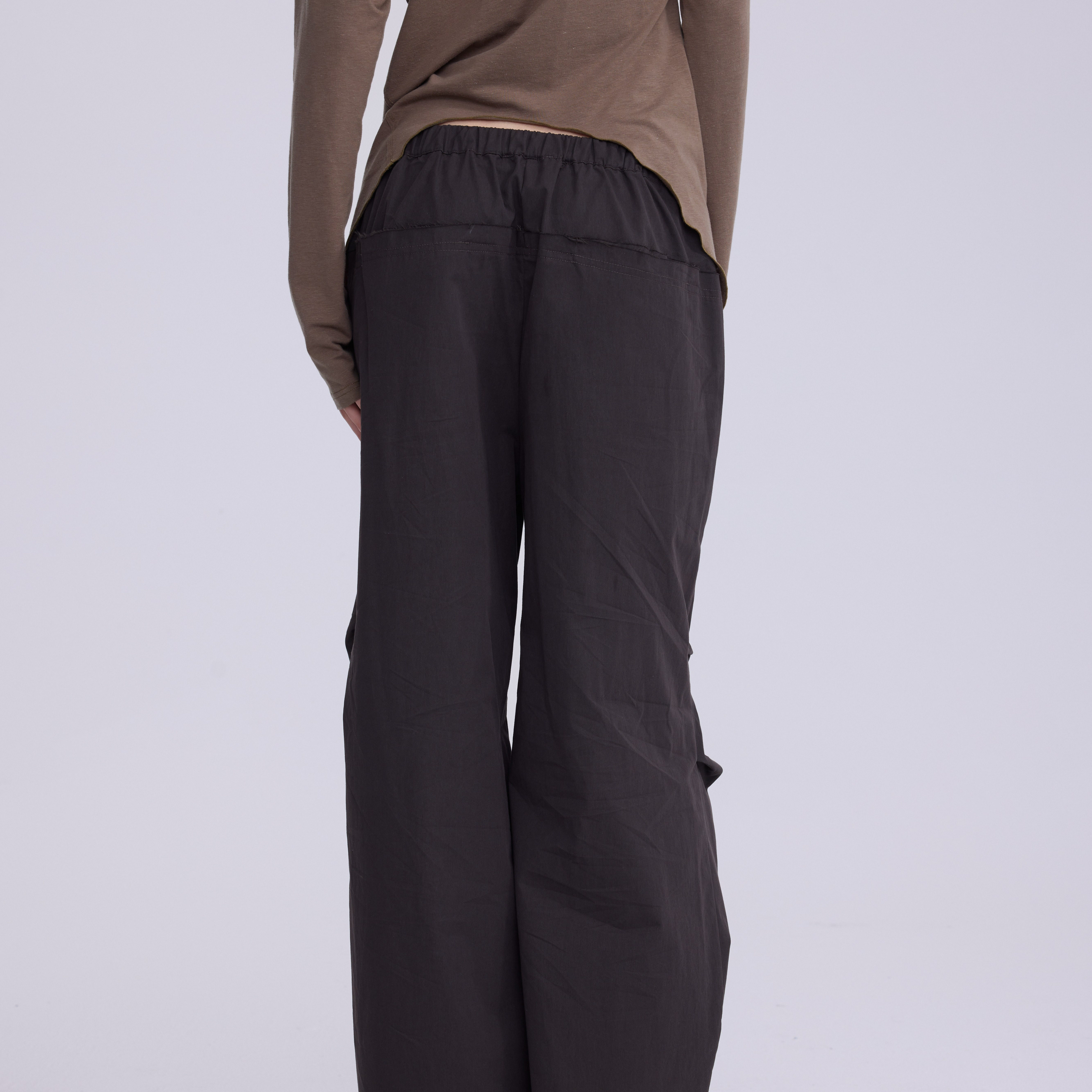 SHAKEITSHAKE复古拼接格纹压褶阔腿休闲裤女春季宽松显瘦长裤子,淘宝优惠券,粉丝福利购,淘宝优惠卷