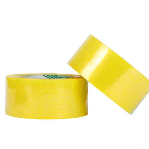 权顺透明胶带宽5.5厚3.0快递打包装封箱胶带封口胶布米黄胶带整箱 - 图3