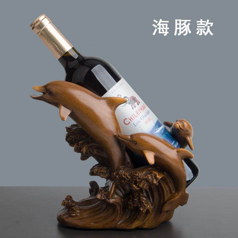 红酒架摆件红酒新婚鹿酒架餐桌家用新中式红酒架酒拖工艺品摆格坤,淘宝优惠券,粉丝福利购,淘宝优惠卷