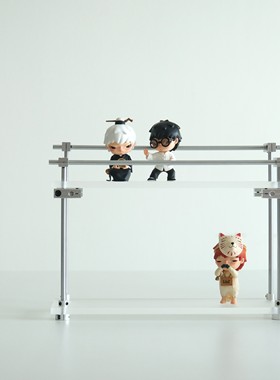 宅萌小野泡泡玛特盲盒展示置物架