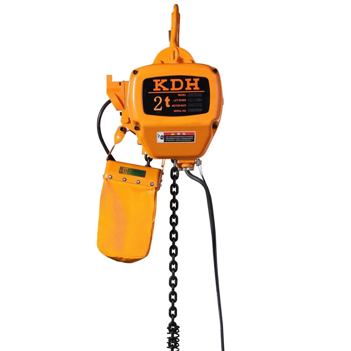 环链电动葫芦2吨手提运行式小型葫芦起重机家用电葫芦小吊机 - 图1
