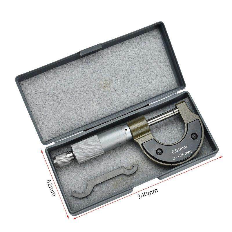 教学高精度外径千分尺0-25mm0.01MM螺旋测微仪千分尺测微器大规格,淘宝优惠券,粉丝福利购,淘宝优惠卷