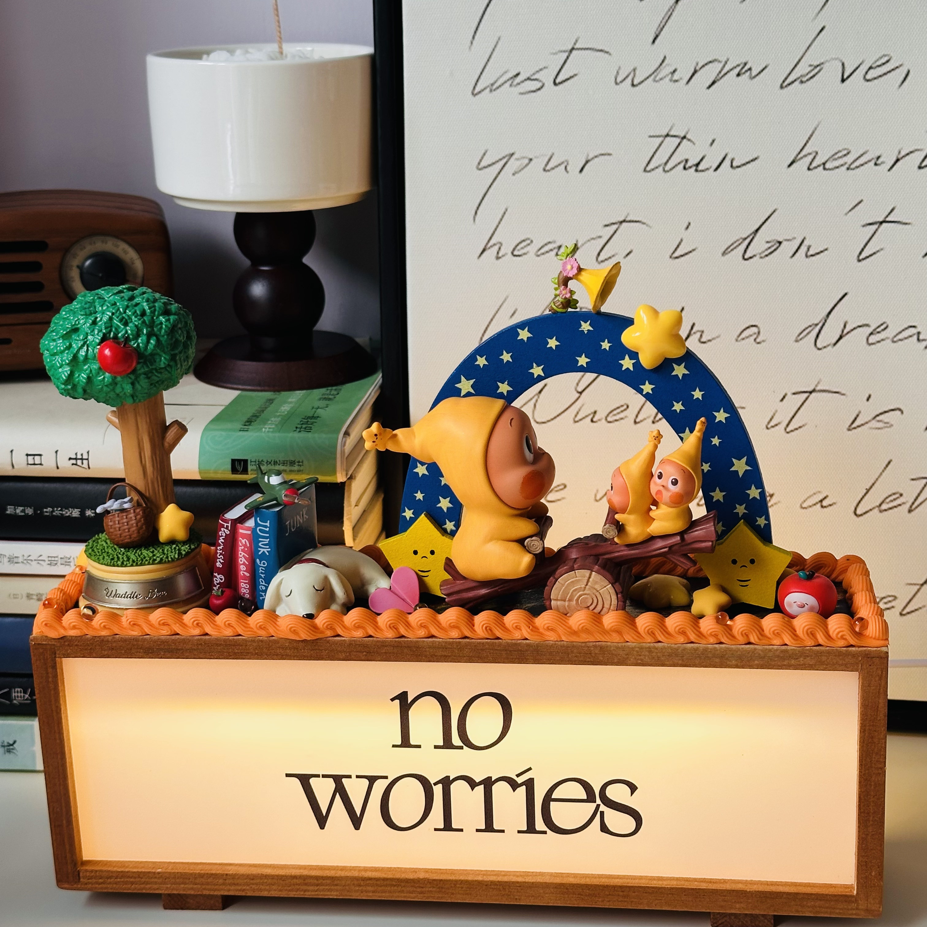 DIY定制正版盲盒潮流手办奶油胶成品摆件摆台高级礼物女 - 图1