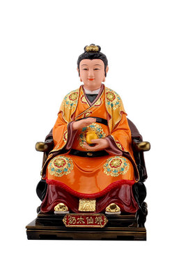 树脂神像彩绘胡三黄三简约蟒爷蟒奶客厅摆件桌面人物摆件客厅佛像