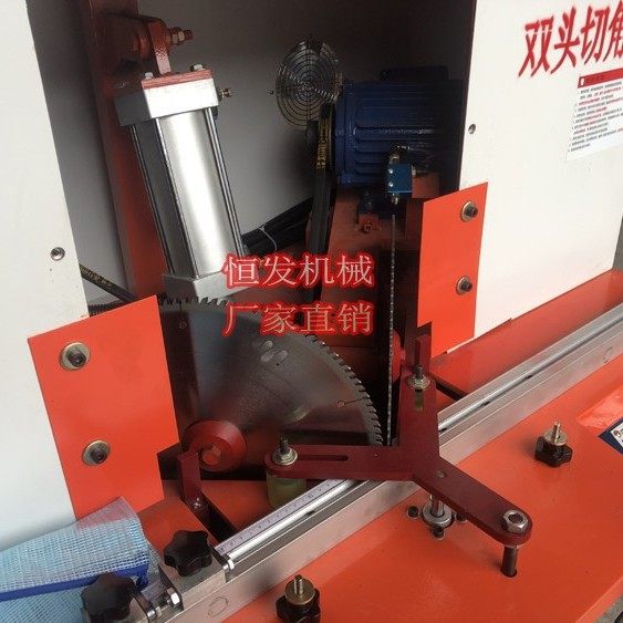 45度双头切角机355 铝材门窗木板亚克力木相框灯箱双锯片切割机,淘宝优惠券,粉丝福利购,淘宝优惠卷