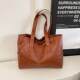 2026 Autumn and Winter Temperament Fashion Large Capacity Tote Bag Bark Pattern Practical Women's Bag Shoulder Bag Clutch Bag Women's Bag