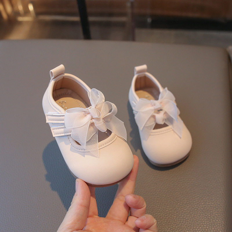 儿童小皮鞋2026春秋季新款韩版百搭蝴蝶结公主鞋女童软底宝宝单鞋,淘宝优惠券,粉丝福利购,淘宝优惠卷