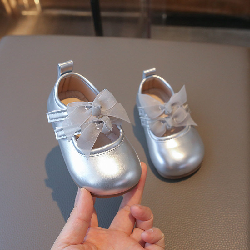 儿童小皮鞋2026春秋季新款韩版百搭蝴蝶结公主鞋女童软底宝宝单鞋,淘宝优惠券,粉丝福利购,淘宝优惠卷