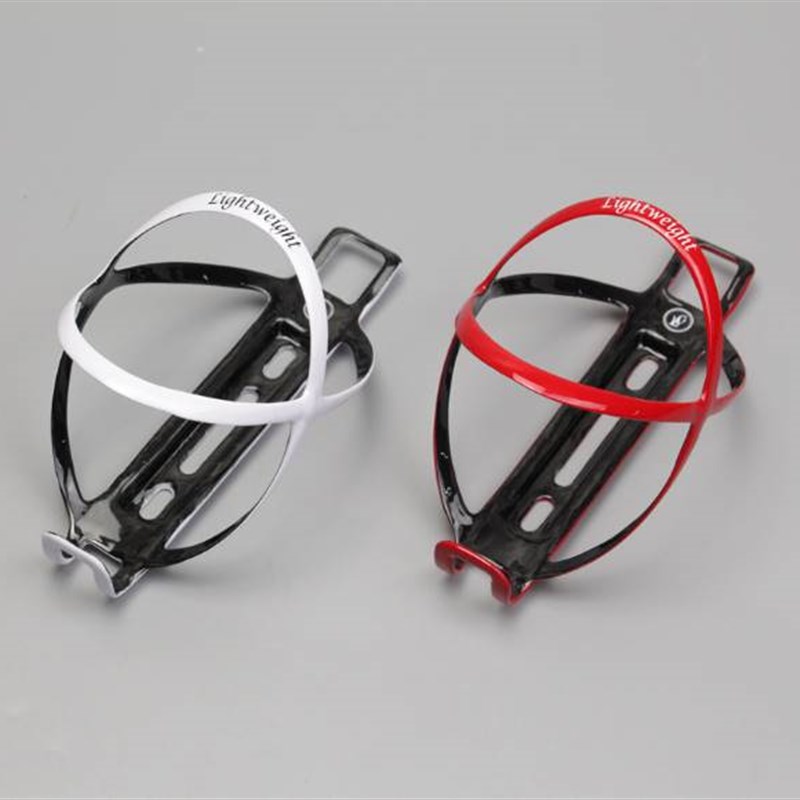 山地自行车水壶架LW碳纤维水壶架18G带盒子自行车水瓶架轻量碳纤 - 图1