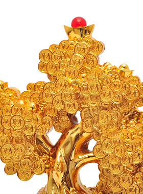 发财树招财摆件家居装饰品 客厅电视柜酒柜摆设 公司店铺开业礼品