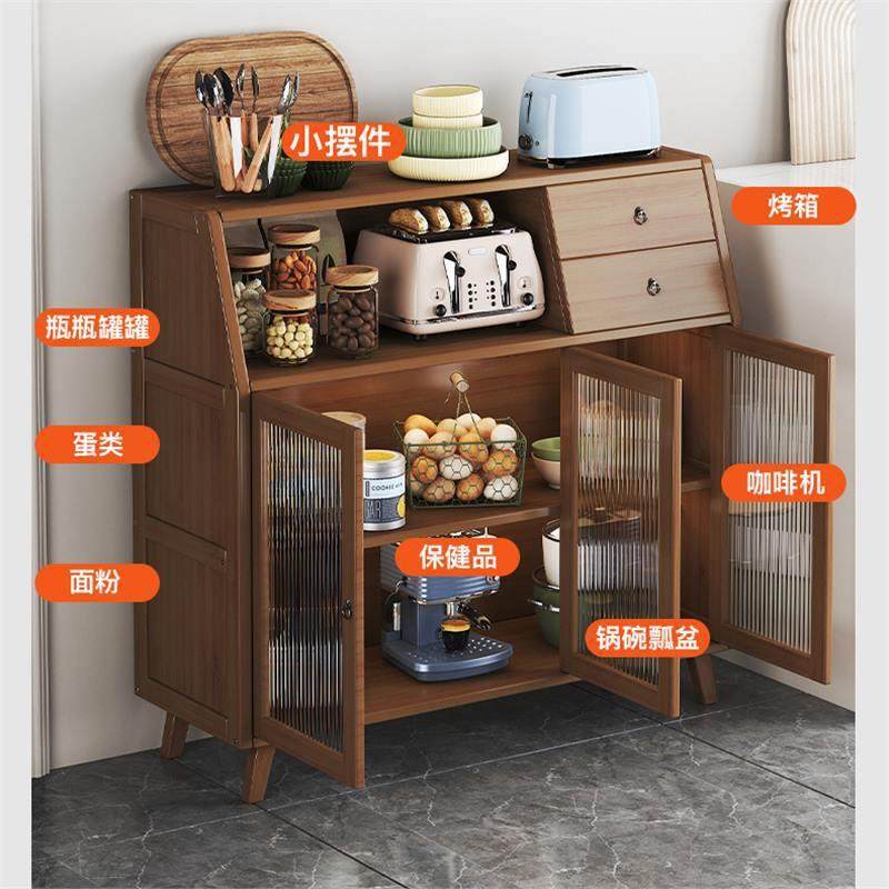 餐边柜橱柜酒柜厨房碗柜简约多功能北欧储物柜家用茶水柜置物客厅,淘宝优惠券,粉丝福利购,淘宝优惠卷