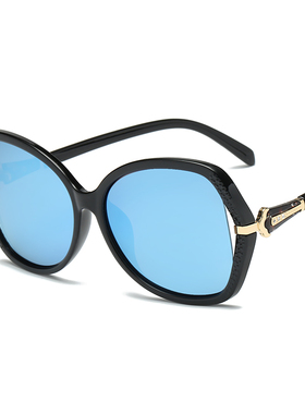 极速太阳镜女时尚防紫外线抗UV偏光开车挡风装饰优雅2018新款经典