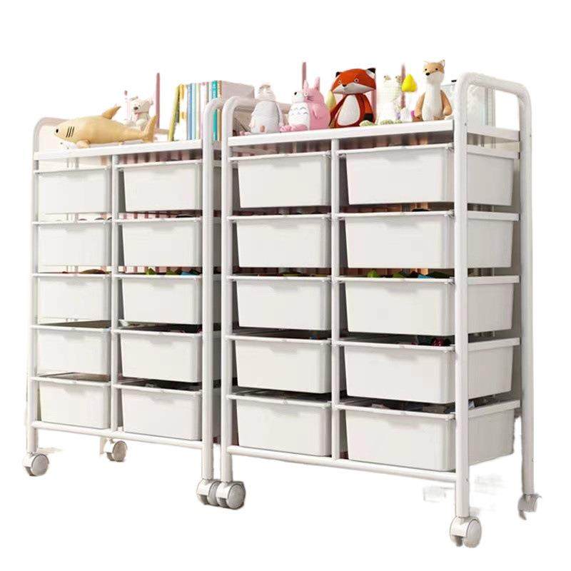 儿童玩具收纳架子宝宝玩具分类多层大容量儿童房落地可移动整,淘宝优惠券,粉丝福利购,淘宝优惠卷