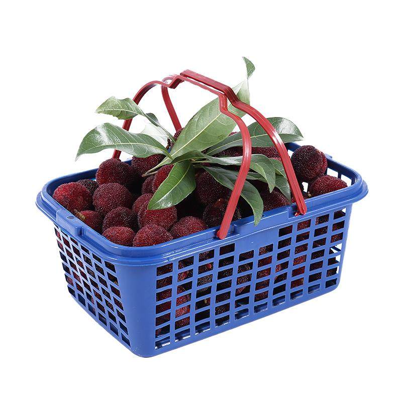 の水果采摘篮塑料手提长方形杨梅篮子草莓李子葡萄筐猕猴桃子樱桃,淘宝优惠券,粉丝福利购,淘宝优惠卷