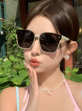 墨镜女款2025新款大框高级感方圆脸眼镜显脸小偏光防紫外线太阳镜