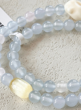 【广寒宫】原创小众设计女生闺蜜手链礼物新中式可爱兔子手串