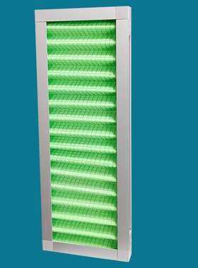 初效防尘过滤网户外广告机充电桩大风量绿色G4效率非标空气过滤器