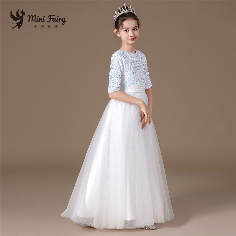 中大童乐团演出服学生主持朗诵钢琴比赛舞台表演十周岁生日公主裙,淘宝优惠券,粉丝福利购,淘宝优惠卷