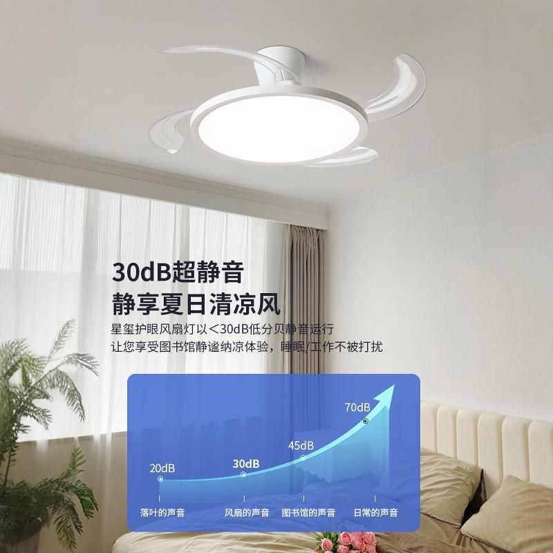 隐形风扇灯2024新款吊扇灯餐厅客厅主卧室广东中山灯具吸顶风扇灯,淘宝优惠券,粉丝福利购,淘宝优惠卷