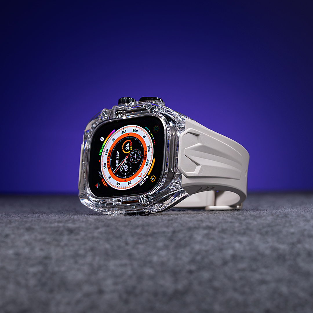 清歌适用AppleWatchUltra3手表带iWatch/Applewatch改装S11表壳S10腕表Ultra2代苹果手表保护壳iWatchS表带S9 - 图2