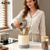Shinon Korean simple ceramic drain tube chopstick cage holder spoon fork tableware large chopstick tube spatula storage rack spoon