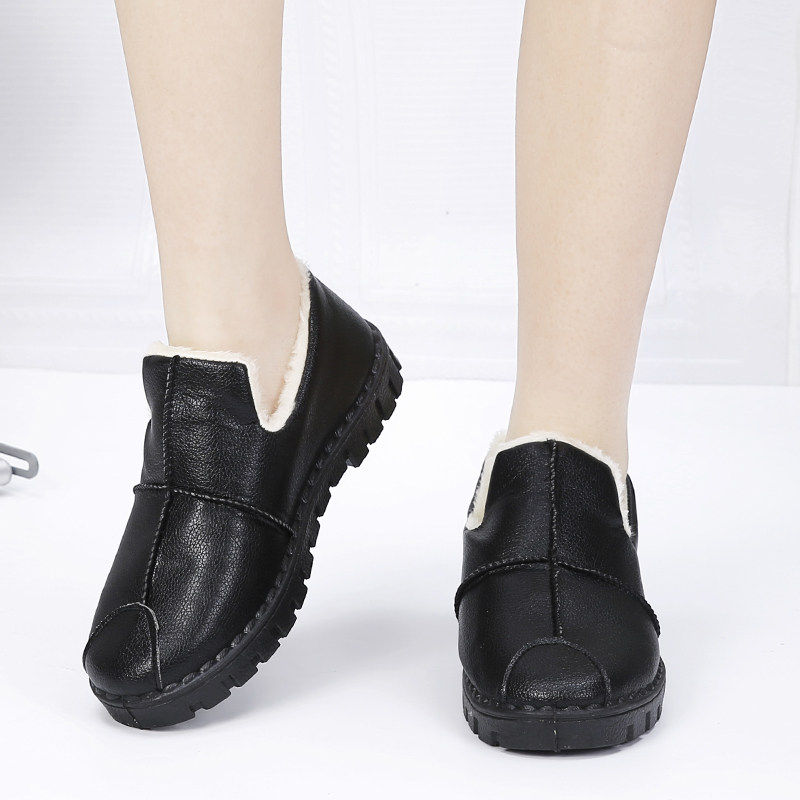 南极团冬季棉鞋防寒保暖加绒加厚防水鞋子女防滑妈妈棉鞋休闲鞋女,淘宝优惠券,粉丝福利购,淘宝优惠卷