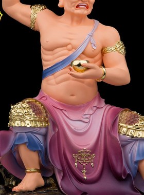 树脂/汉白玉监斋菩萨佛像监斋使者大圣紧那罗王斋堂寺庙供奉摆件