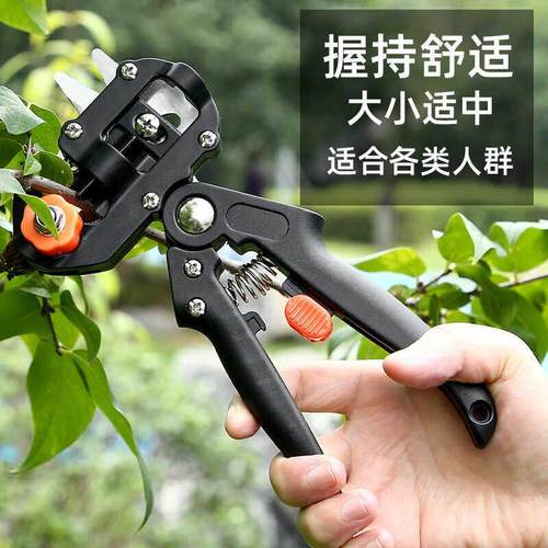 嫁接刀多功能二合一嫁接机苗木果树嫁接剪刀工具修枝嫁接机芽接器 - 图2