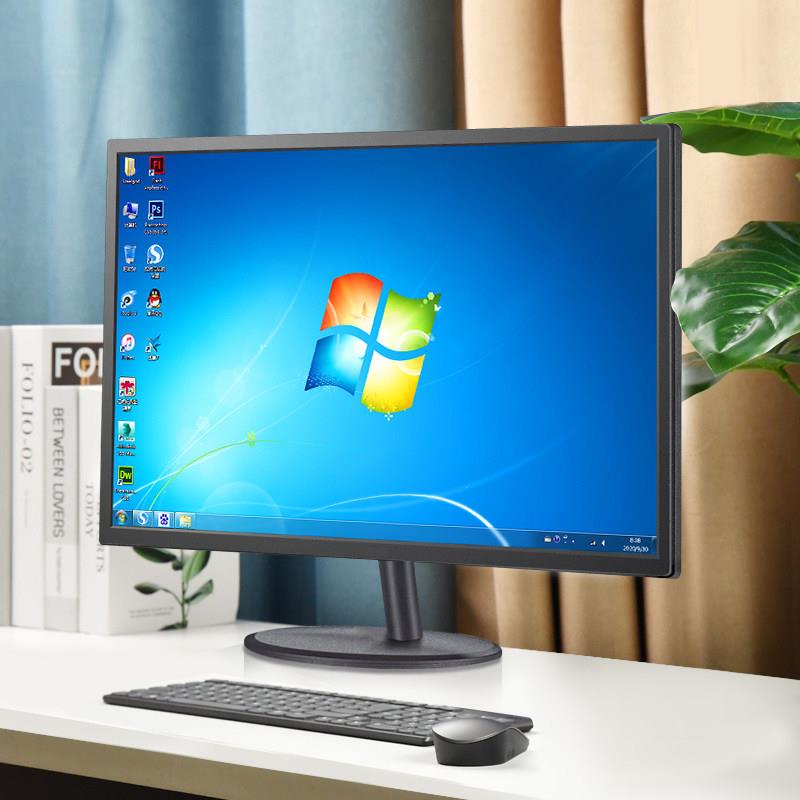 显示器24寸19/22/17高清HDMI无边框曲面27寸台式电脑监控显示屏幕 - 图0