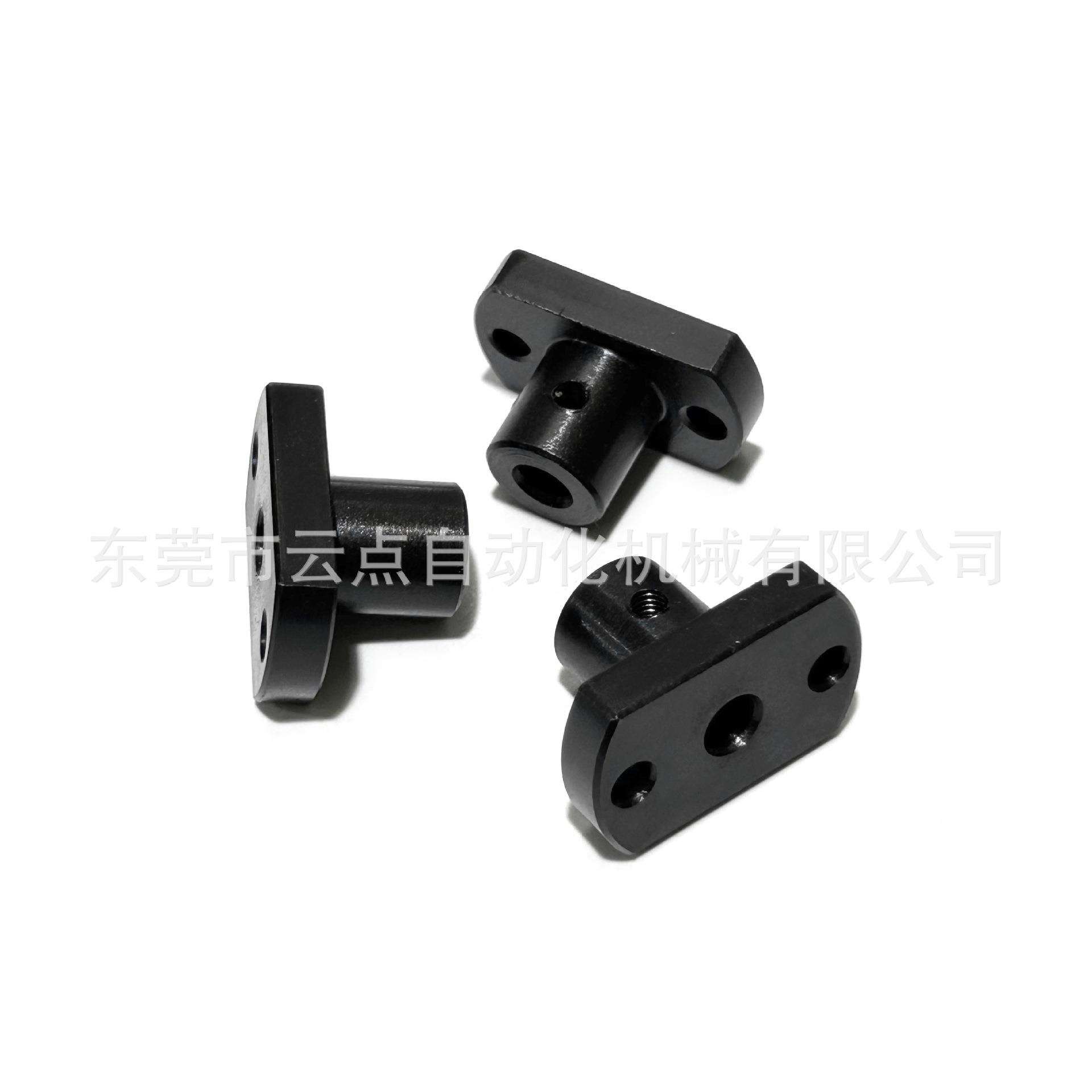 GAC21导向轴支座双切边法兰底座标准型光轴支柱固定支撑架钢制 - 图3