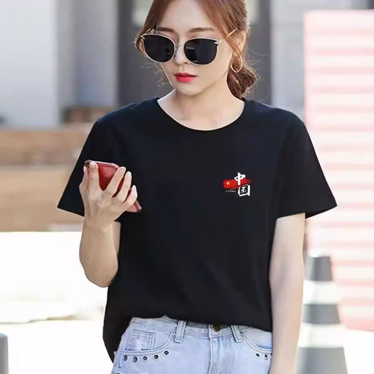 MY PAUL官方正品夏季情侣纯棉短袖新款T恤男女潮流圆领短袖成人y