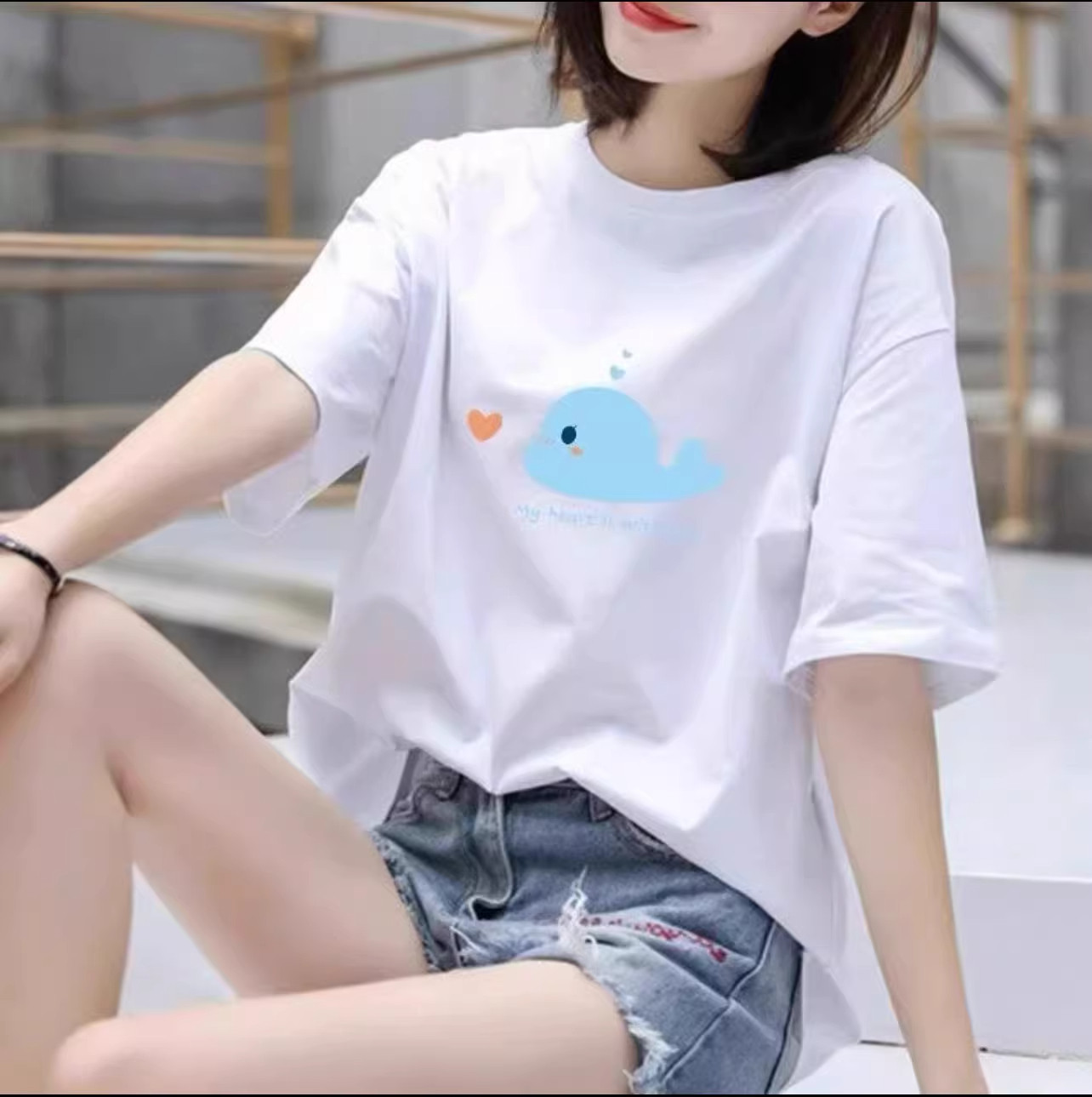 MY PAUL官方正品夏季情侣纯棉短袖新款T恤男女潮流圆领短袖成人y