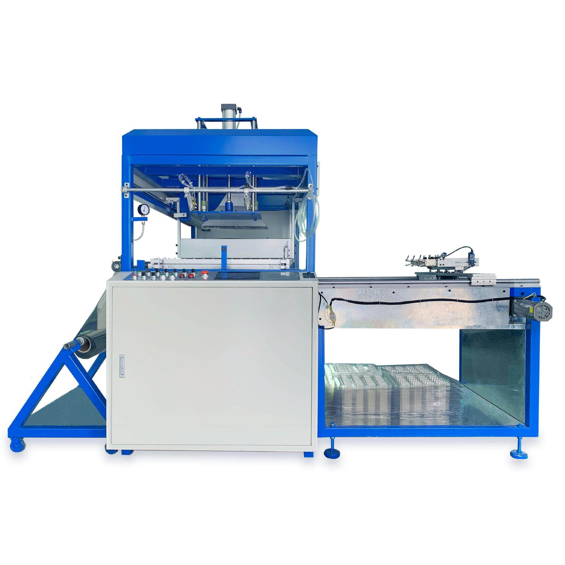 广东源头厂家现货供应PET鸡蛋托小型自动成型机,淘宝优惠券,粉丝福利购,淘宝优惠卷