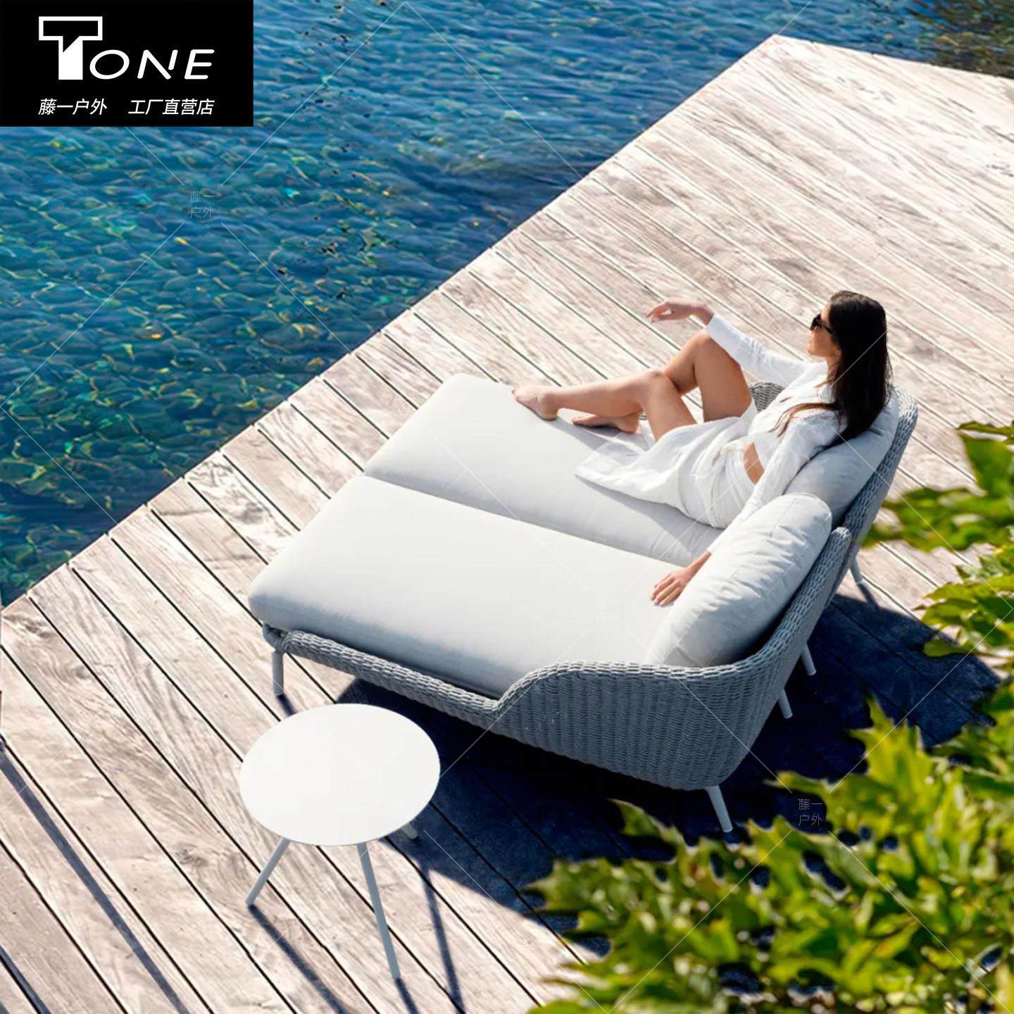 户外沙发庭院室外露台阳光房铝合金休闲藤编藤椅家具组合防水防晒,淘宝优惠券,粉丝福利购,淘宝优惠卷