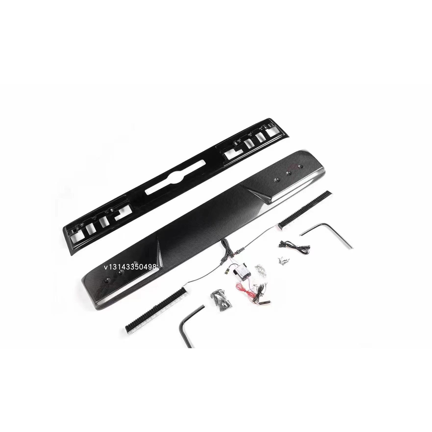 大G级W464W463G500G550G350dG63G400d改装巴博斯碳纤顶翼顶灯射灯 - 图1