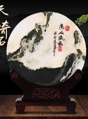 泰山石天然原石摆件真正宗石敢当补角室内化路冲客厅办公室靠山石