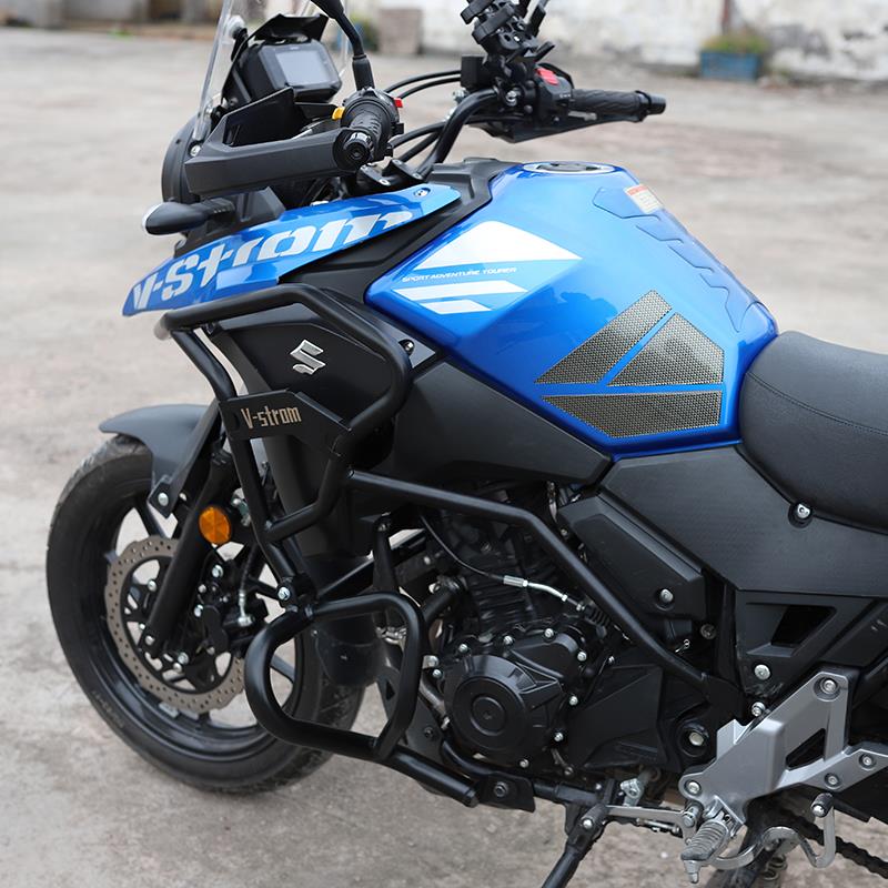 适用于铃木DL250保险杠改装全包围前后护杠DL250-A边箱防摔竞技杠 - 图2