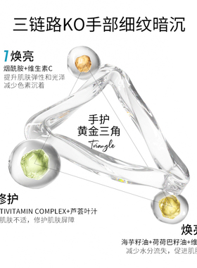 璮珀诗小蓝管护手霜75ml