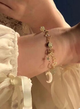 极速手镯古风仙气新中式铃兰花手链小众百搭简约轻奢闺蜜情侣复古