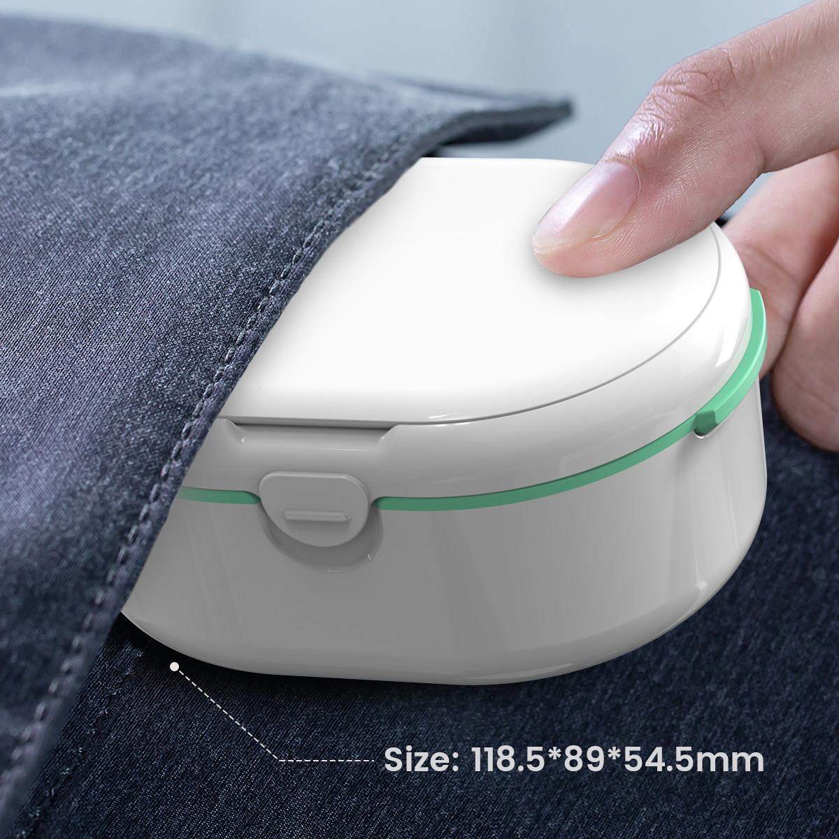 隐形牙套收纳盒子便携带清洗浸泡老人假牙套盒正畸牙齿保持器矫正,淘宝优惠券,粉丝福利购,淘宝优惠卷